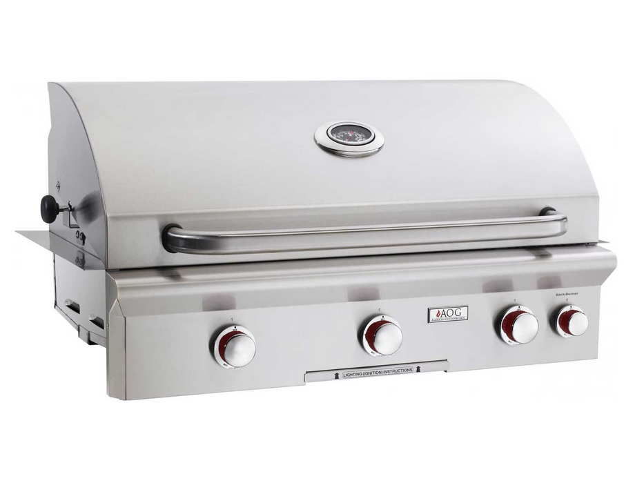 AOG T-Series 36-Inch 3-Burner Built-In Gas Grill With Rotisserie