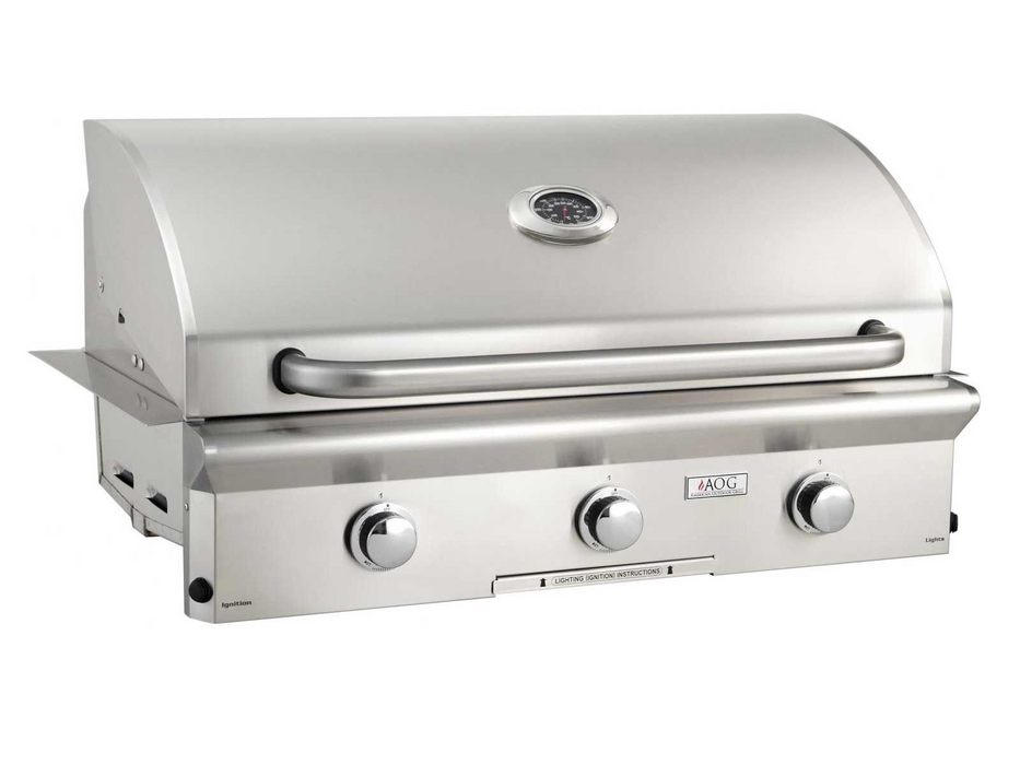 AOG L-Series 36-Inch 3-Burner Built-In Gas Grill