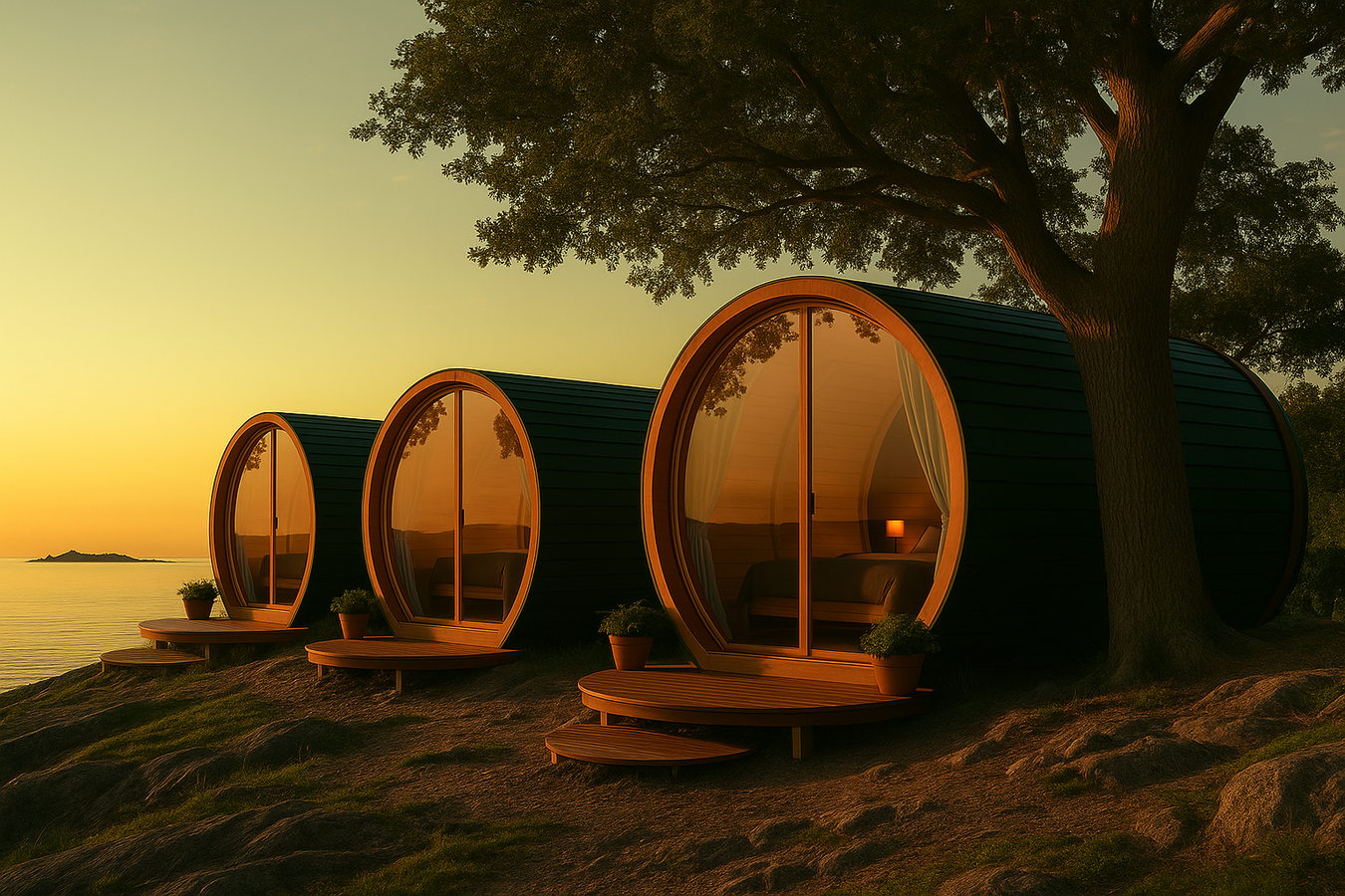 Camping Barrels