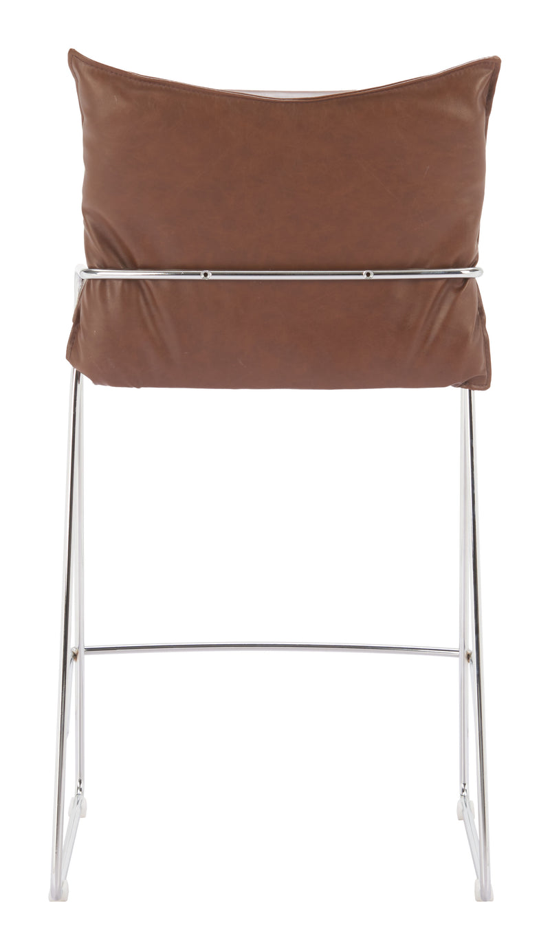 Pola Counter Stool Brown