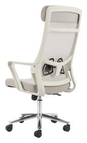 Jett High Back Office Chair Light Gray
