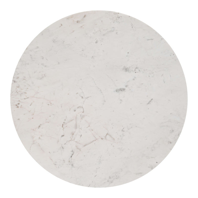 Ithaca Dining Table White & Gold