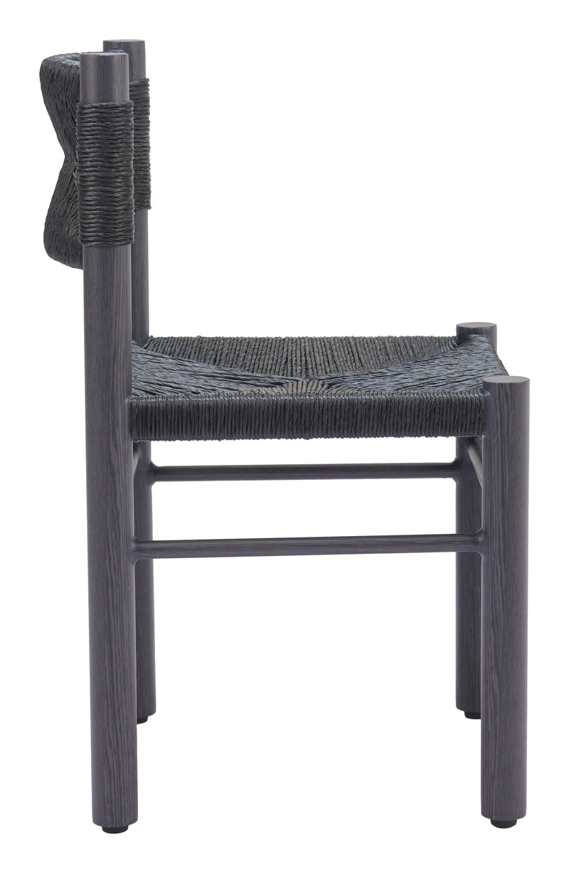 Iska Dining Chair (Set of 2) Black