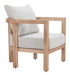 Leto Armchair Gray