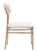Sydhavnen Dining Chair Cream & Gold