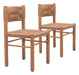Iska Dining Chair (Set of 2) Natural