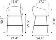 Essen Barstool Ivory