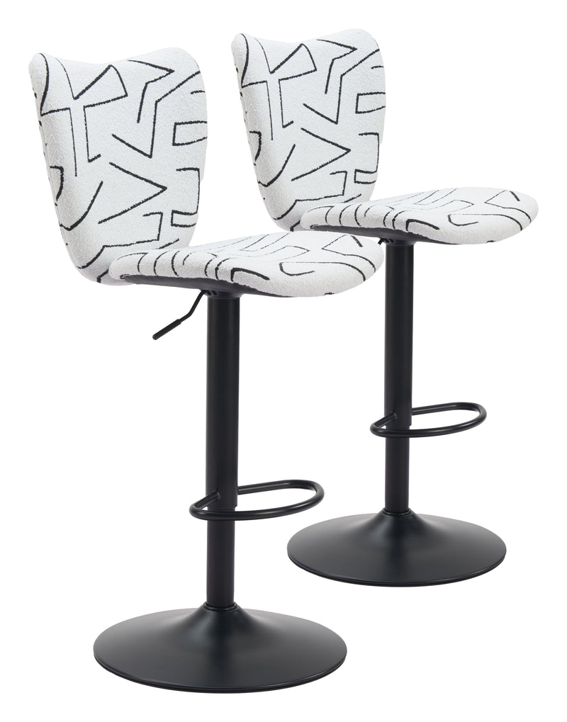 Elevate Barstool (Set of 2) White