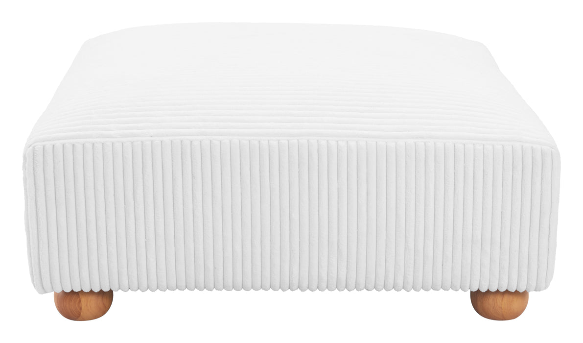 Tayte Ottoman White