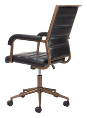 Auction Office Chair Vintage Black