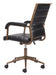 Auction Office Chair Vintage Black