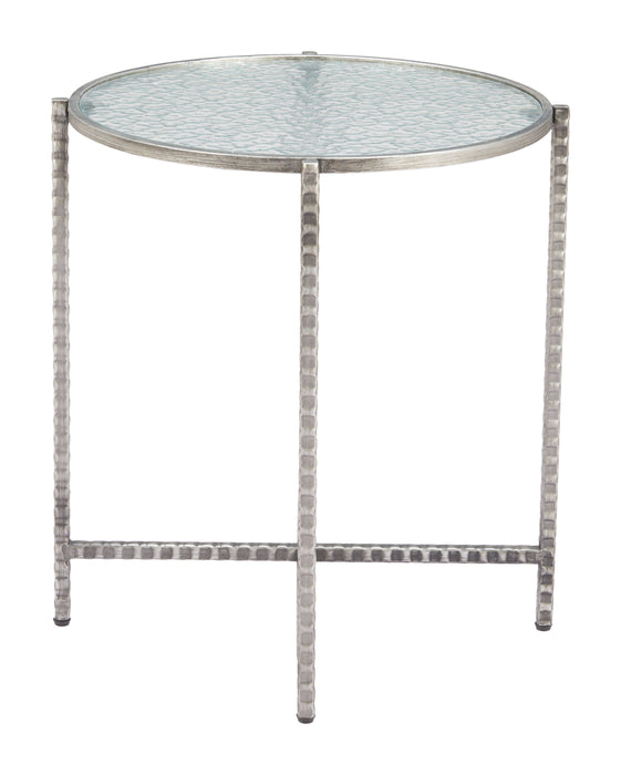 Vetro Side Table Silver