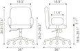 Lionel Office Chair Olive Green