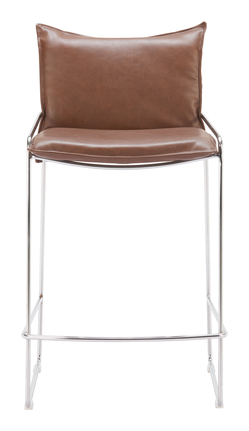 Pola Counter Stool Brown