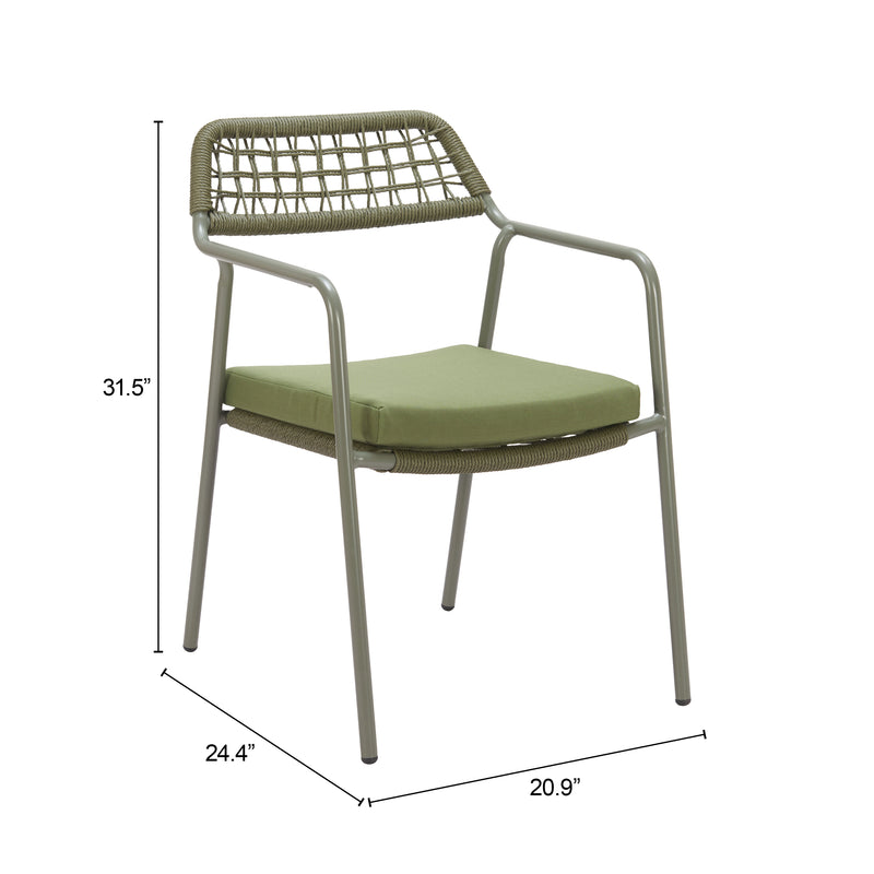 Rio Dining Chair (Set of 2) Green