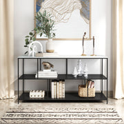 Singularity Console Table White & Black