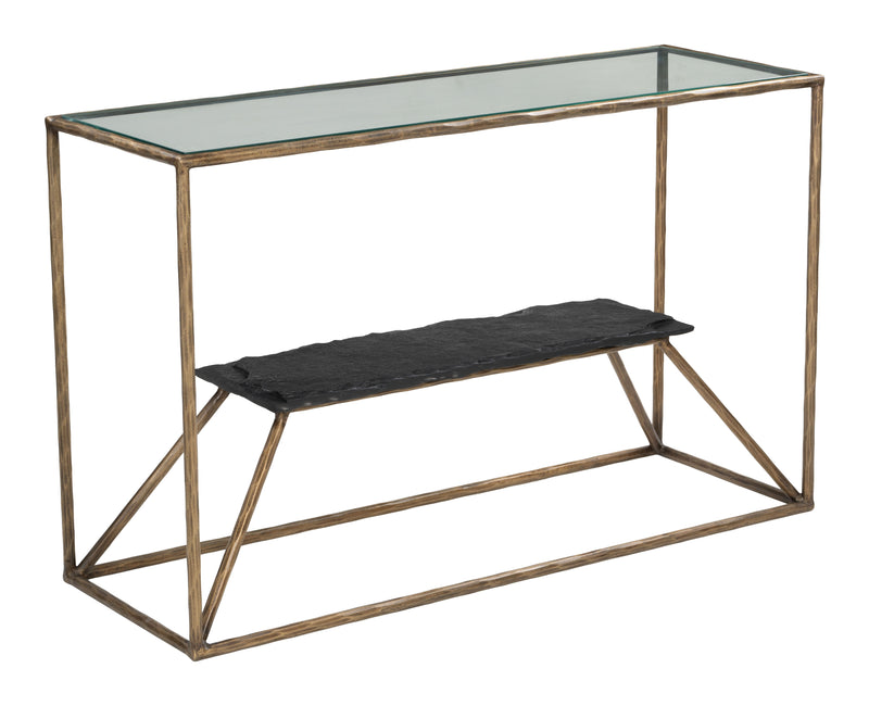 Ranol Console Table Brass