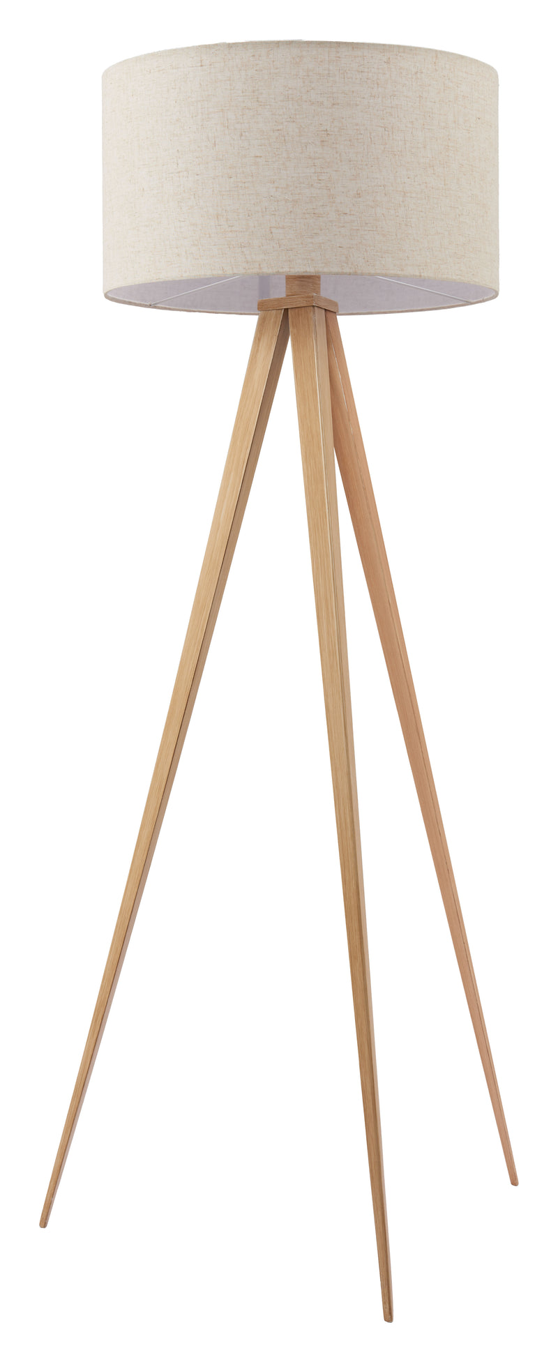 Imperial Floor Lamp Beige & Natural