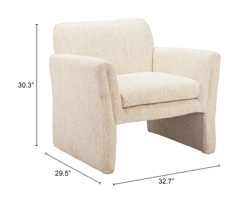 Dobra Accent Chair Oatmeal Beige