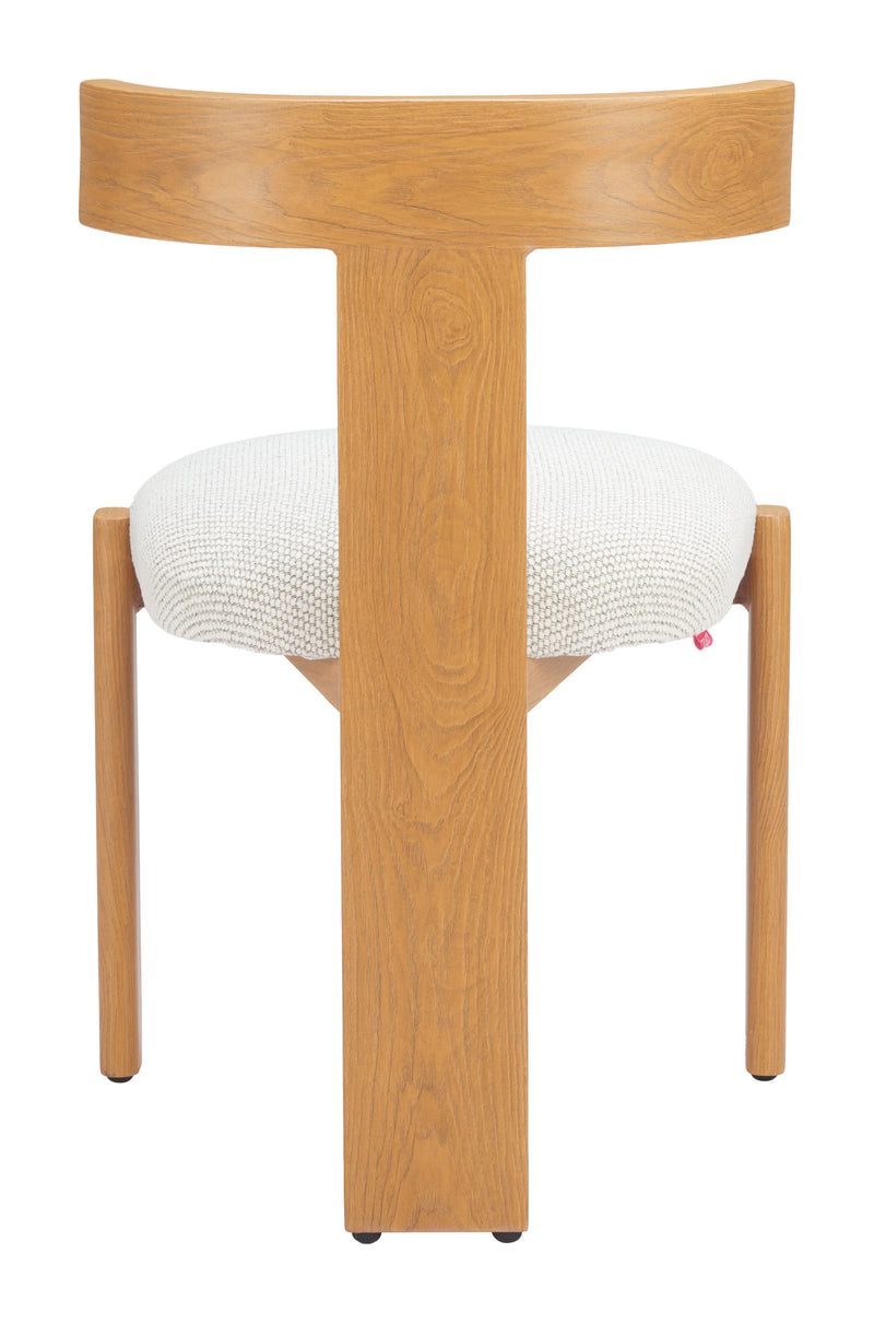 Tiana Dining Chair Natural & Beige