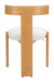 Tiana Dining Chair Natural & Beige