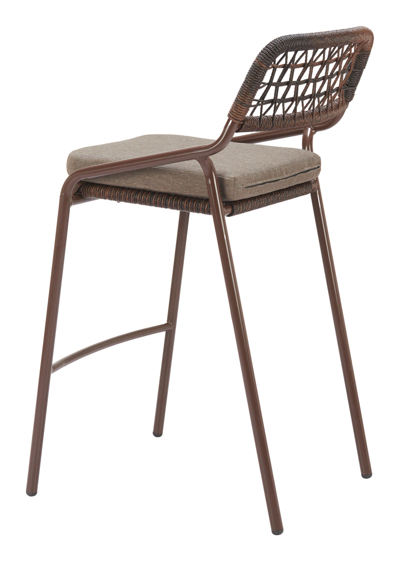 Rio Barstool (Set of 2) Brown