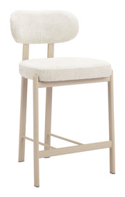 Aurea Counter Stool (Set of 2) Light Gray
