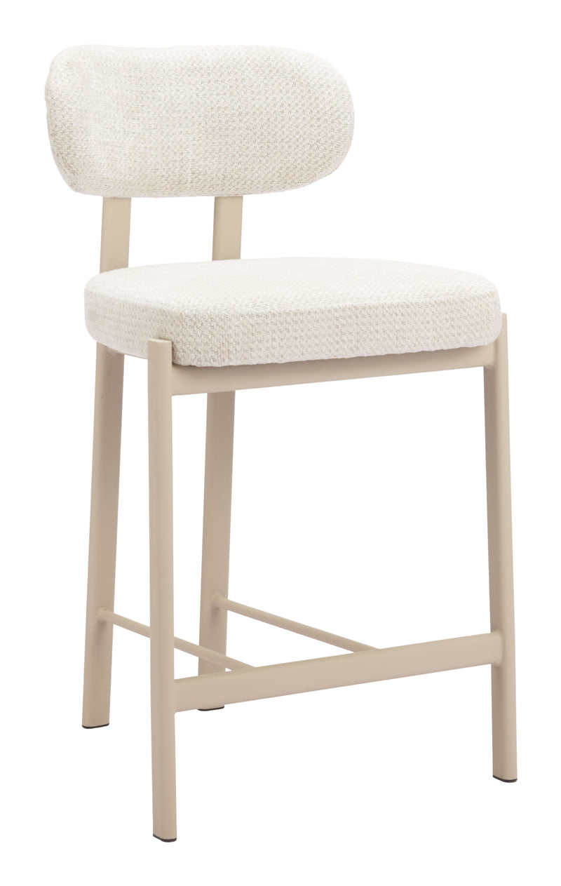 Aurea Counter Stool (Set of 2) Light Gray
