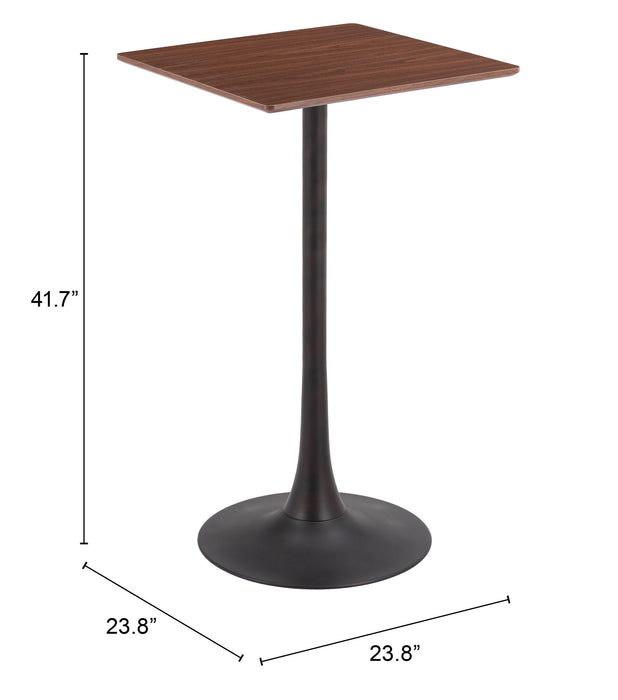 Valleta Bar Table Brown