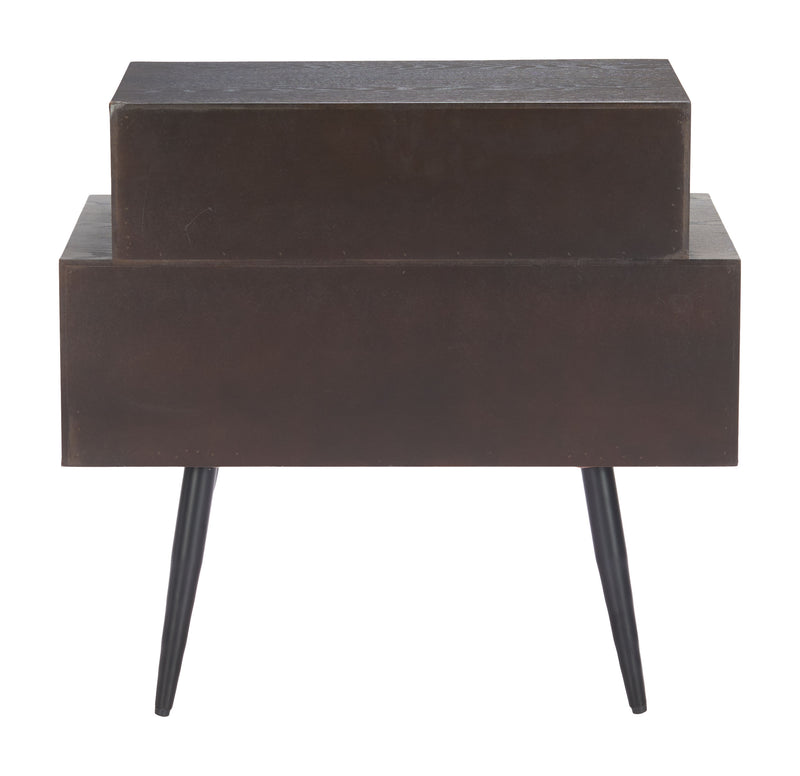 Mechy Side Table Brown