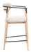Equinox Counter Stool Oyster Gray & Natural