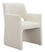 Minet Dining Chair Linen White