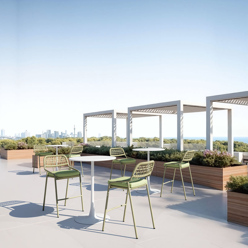 Rio Barstool (Set of 2) Green