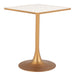 Spot Bistro Table Beige & Gold