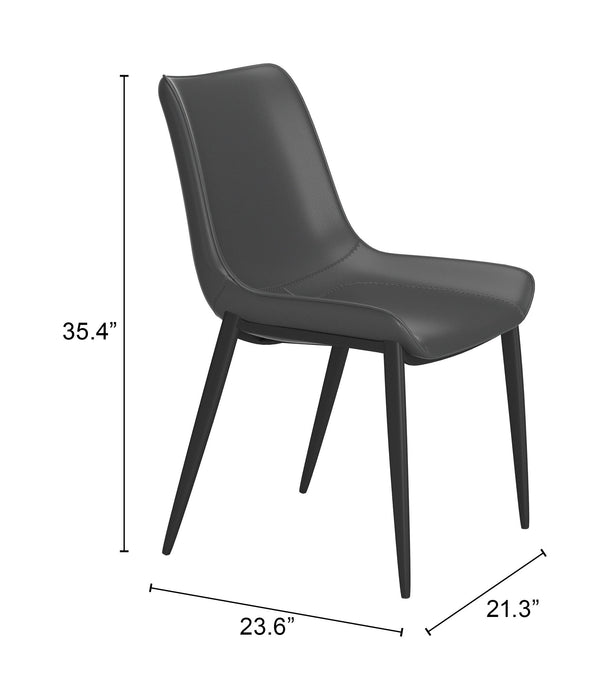 Magnus Dining Chair (Set of 2) Black