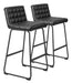 Pago Barstool (Set of 2) Black