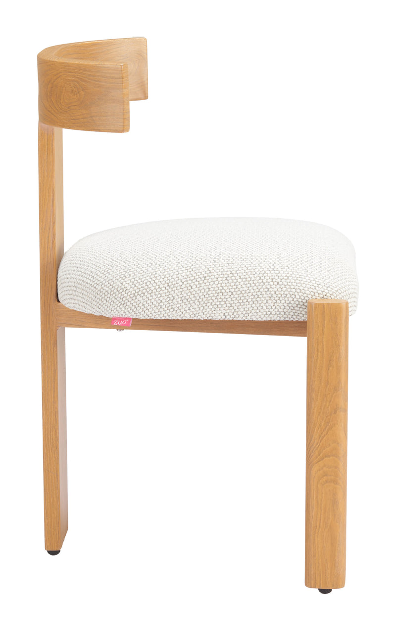 Tiana Dining Chair Natural & Beige