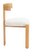 Tiana Dining Chair Natural & Beige