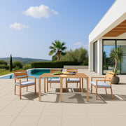 Riviera Extendable Dining Table Natural