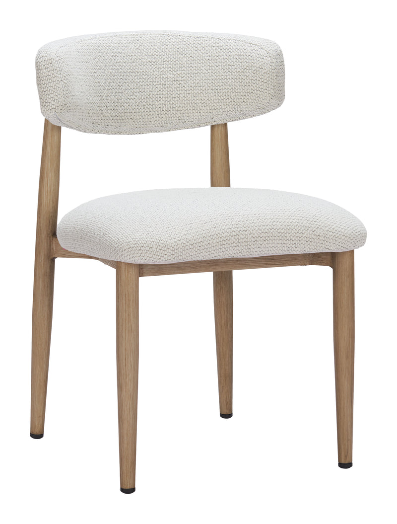 Bege Dining Chair White