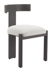 Tiana Dining Chair Black & Beige