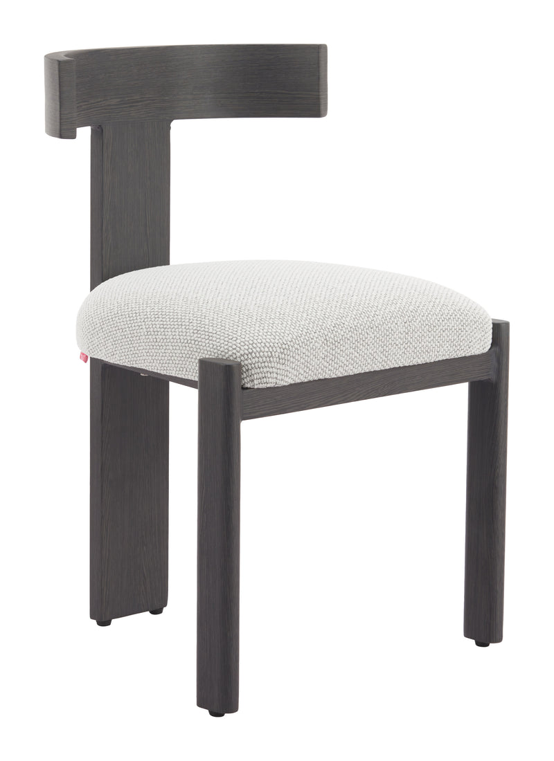 Tiana Dining Chair Black & Beige