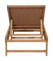 Breath Chaise Lounge Brown