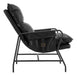 Halaus Accent Chair Black