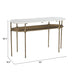 Bild Console Table White & Brass