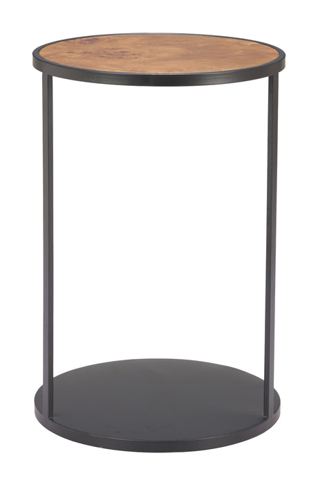 Nodo Side Table Brown & Black