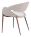 Limay Dining Chair (Set of 2) Beige & Walnut