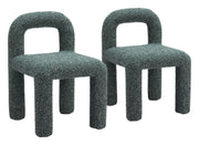 Arum Dining Chair (Set of 2) Snowy Green