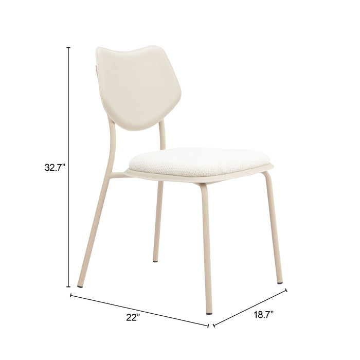Zeal Dining Chair (Set of 4) Light Gray