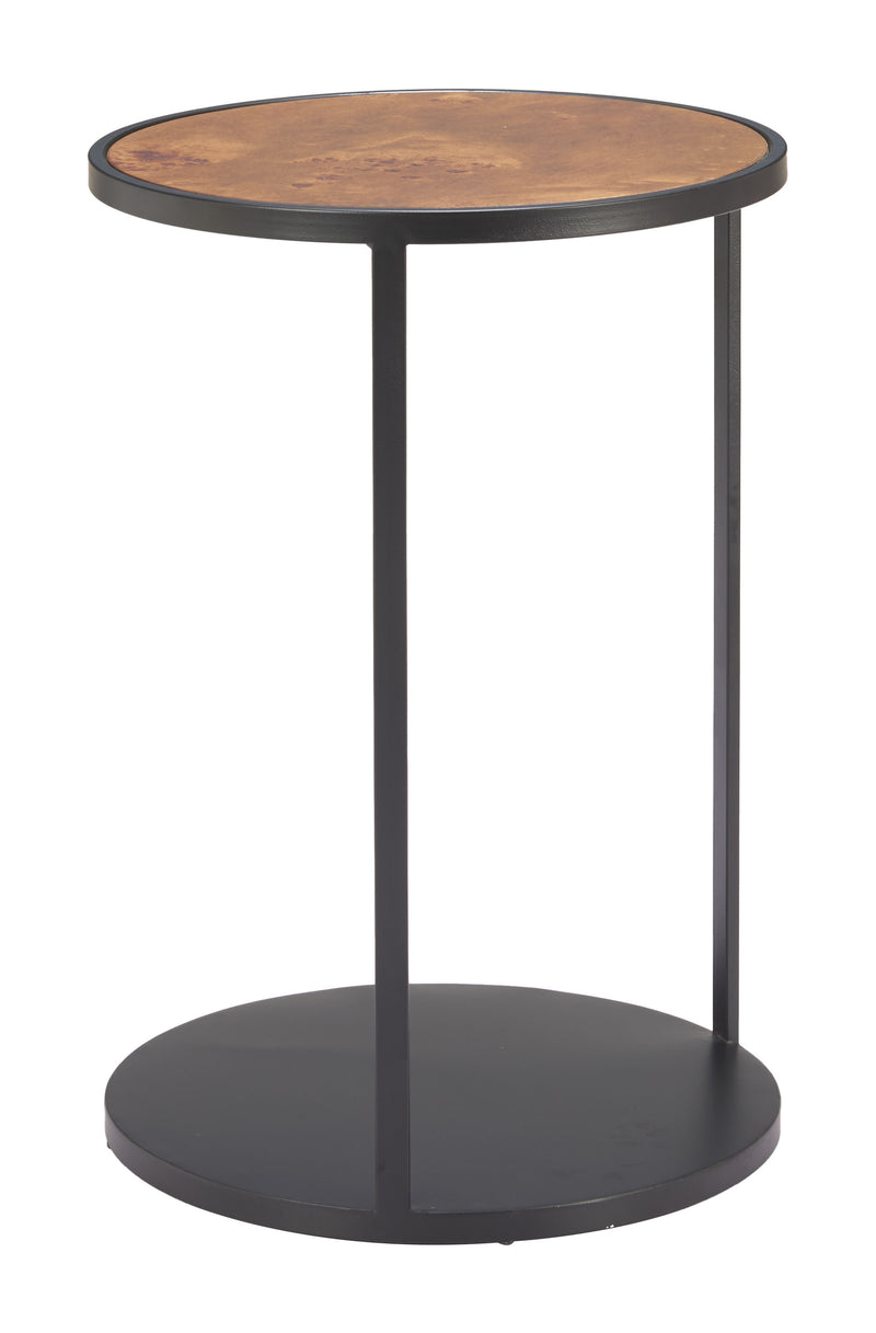 Nodo Side Table Brown & Black